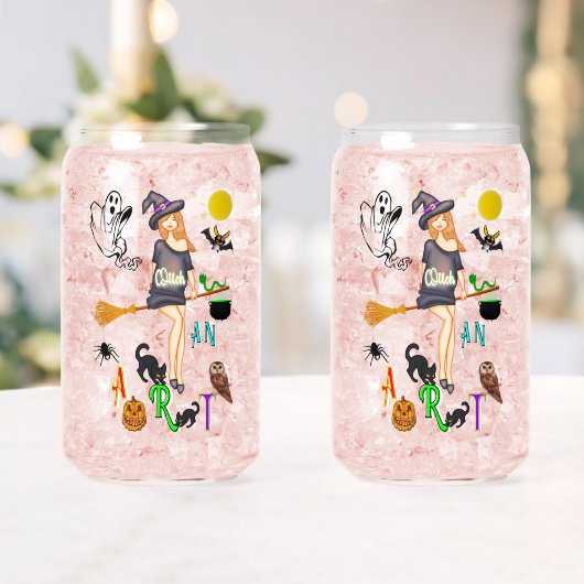 Een heks kunst blikvorm glas (Insitu (Huwelijk))