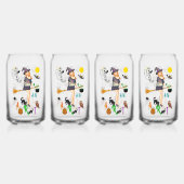 Een heks kunst blikvorm glas (Voorkant)