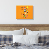 Een heks kunst canvas afdruk (Insitu (Slaapkamer))