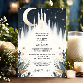 Een heks magische droom mystieke sterren maan brui kaart