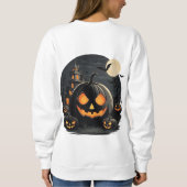 Een heks zijn is het beste compliment vanavond. trui (Achterkant)