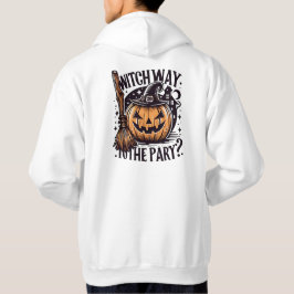 Een heksenpad naar het feest? hoodie