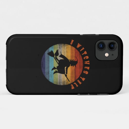Een heksenverhaal grappige heks Halloween Case-Mate iPhone Case (Achterkant (horizontaal))