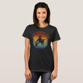 Een heksenverhaal grappige heks Halloween T-shirt