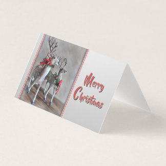 Een helder en vrolijk kerstkaart kaart