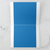 Een heldere blauwe lucht zonder wolken vult de hel kaart (Binnen)