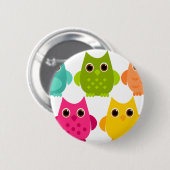Een heldere bunch van eigendom ronde button 5,7 cm (Voorkant /achterkant)