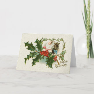 Een heldere kerstcadeautjes feestdagen kaart