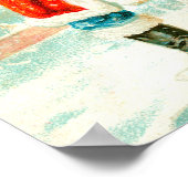 Een heldere Kerstmis Poster (Hoek)