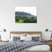 Een heldere patch Upcountry Canvas afdrukken (Insitu (Slaapkamer))