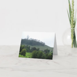 Een heldere patch Upcountry Wenskaart Kaart