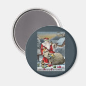 Een heldere & vrolijke kerst magneet (Voorkant / Achterkant)