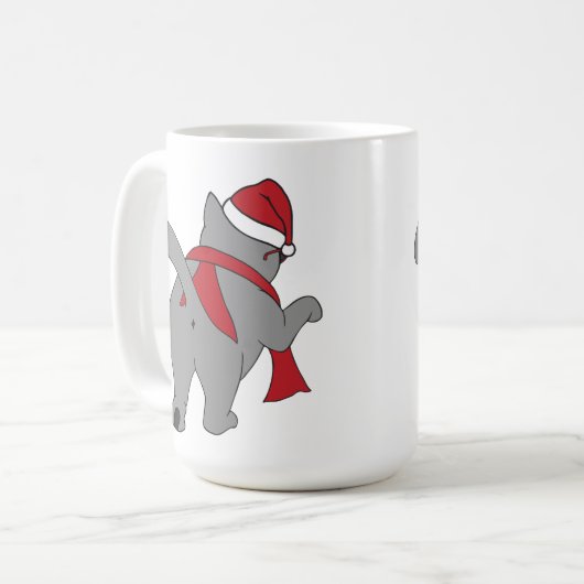 Een hele hoop katten: Feestief - Mok (Voorkant links)