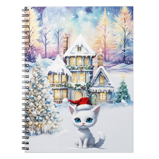 EEN HELE KIT KAT KERST NOTITIEBOEK (Voorkant)
