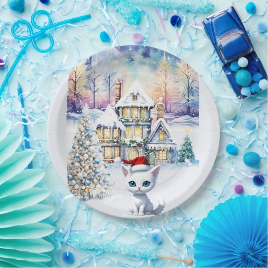 EEN HELE KIT KAT KERST PAPIEREN BORDJE (Feest)