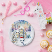 EEN HELE KIT KAT KERST PAPIEREN BORDJE (Feest)