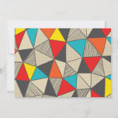 Een hele Llama Leuk Dier Verjaardagsfeestje Uitnod Kaart (Achterkant)