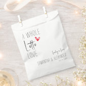 Een hele Lotto Liefde Loterij Ticket Party Bedankzakje (Geknipt)