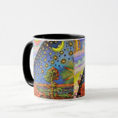 Een hele nieuwe wereld daarbuiten mok (Voorkant links)