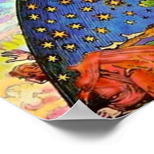 Een hele nieuwe wereld daarbuiten poster (Hoek)