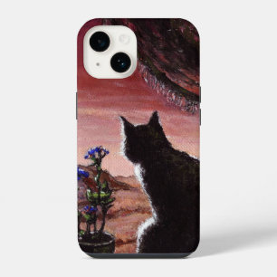 Een hele nieuwe wereld - Sci-Fi - Kat op Mars iPhone 14 Hoesje