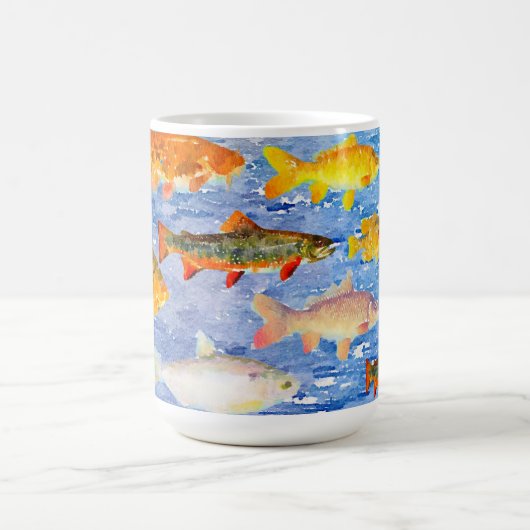 Een hele partij vis in de Mok van de Zee (Center)