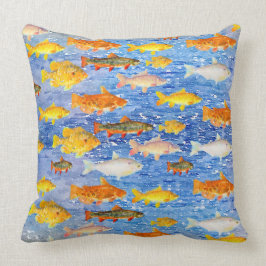 Een hele partij vis in de Zee Kussen