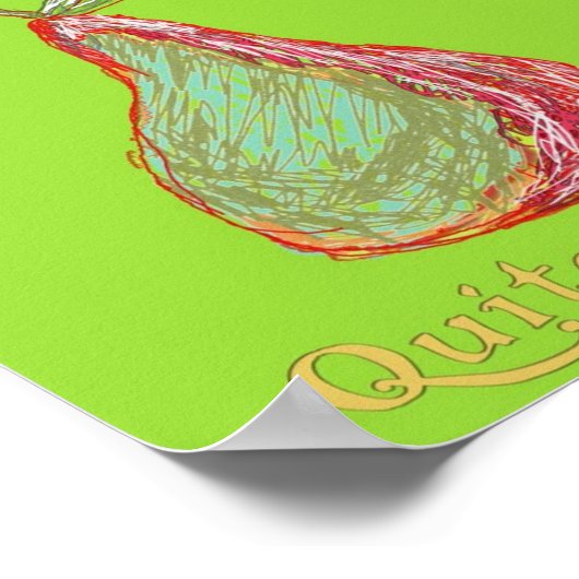 Een hele poot poster (Hoek)