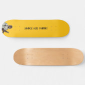 Een hele stemming. persoonlijk skateboard (Horizontaal)