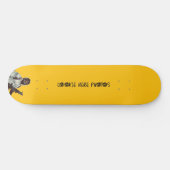 Een hele stemming. persoonlijk skateboard (Horizontaal)