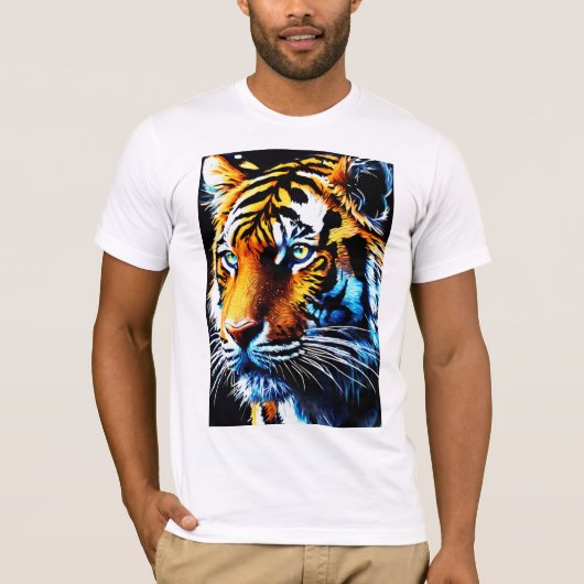 Een hele tijger t-shirt (Voorkant)