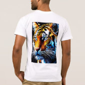 Een hele tijger t-shirt (Achterkant)