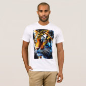 Een hele tijger t-shirt (Voorkant volledig)