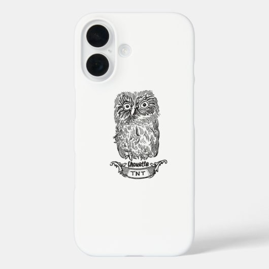Een hele toffe uil Case-Mate iPhone case (Achterkant)