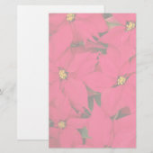 Een heleboel heldergekleurde kerst-Poinsettias Briefpapier (Voorkant / Achterkant)