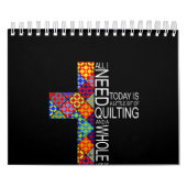 Een heleboel Jezus en een hellende naaiwand Kalender (Hoes)