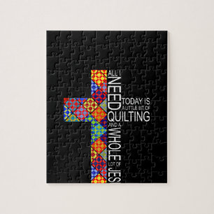 Een heleboel Jezus en een hellende naaiwand Legpuzzel