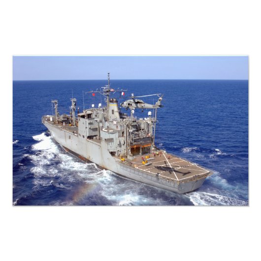 Een helikopter ruimt de cockpit foto afdruk (Voorkant)