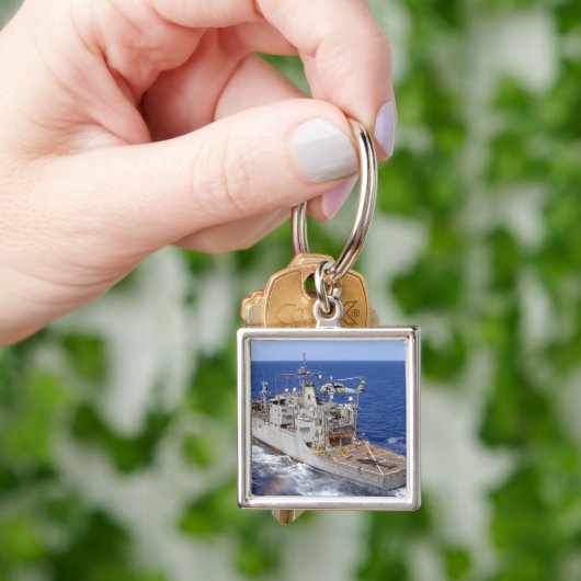 Een helikopter ruimt de cockpit sleutelhanger (Hand)