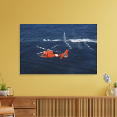 Een helikopterbemanning canvas afdruk (Insitu (Woonkamer))