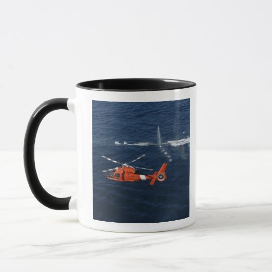 Een helikopterbemanning mok (Links)