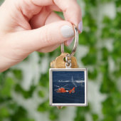 Een helikopterbemanning sleutelhanger (Hand)