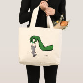 Een helpende hand grote tote bag (Voorkant (product))