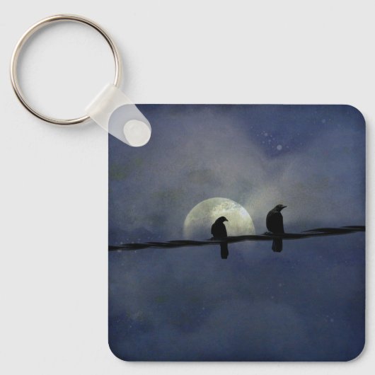 Een hemeldier van de gewassen sleutelhanger (Voorkant)
