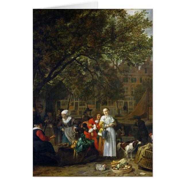 Een Herb-markt in Amsterdam (Voorkant)