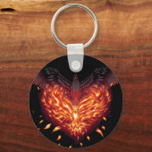 Een herboren hart sleutelhanger (Voorkant)