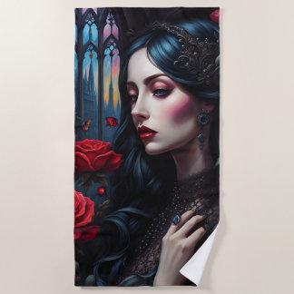 Een herdenkingsgotiek strandlaken