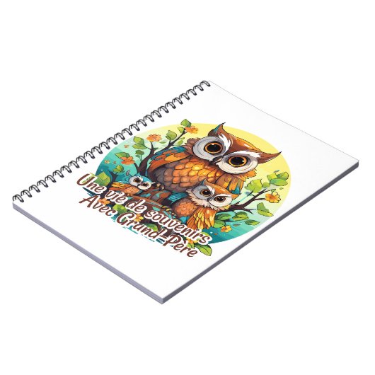 Een herdenkingsleven met grootvader notitieboek (Linkerzijde)