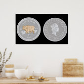 Een herdenkingsmunt poster (Keuken)