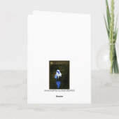 Een herder Hurrys Feestdagen Kaart (Achterkant)